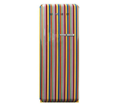 Smeg FAB28YCS1 Tall Fridge - Stripes